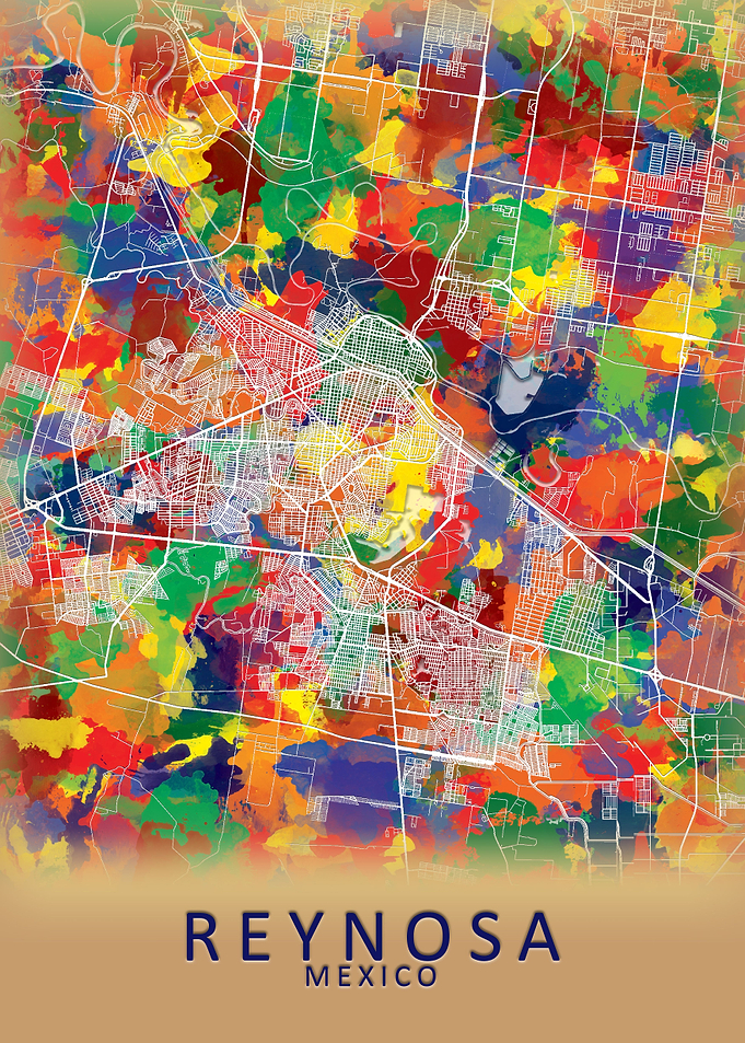 Reynosa Mexico City Map