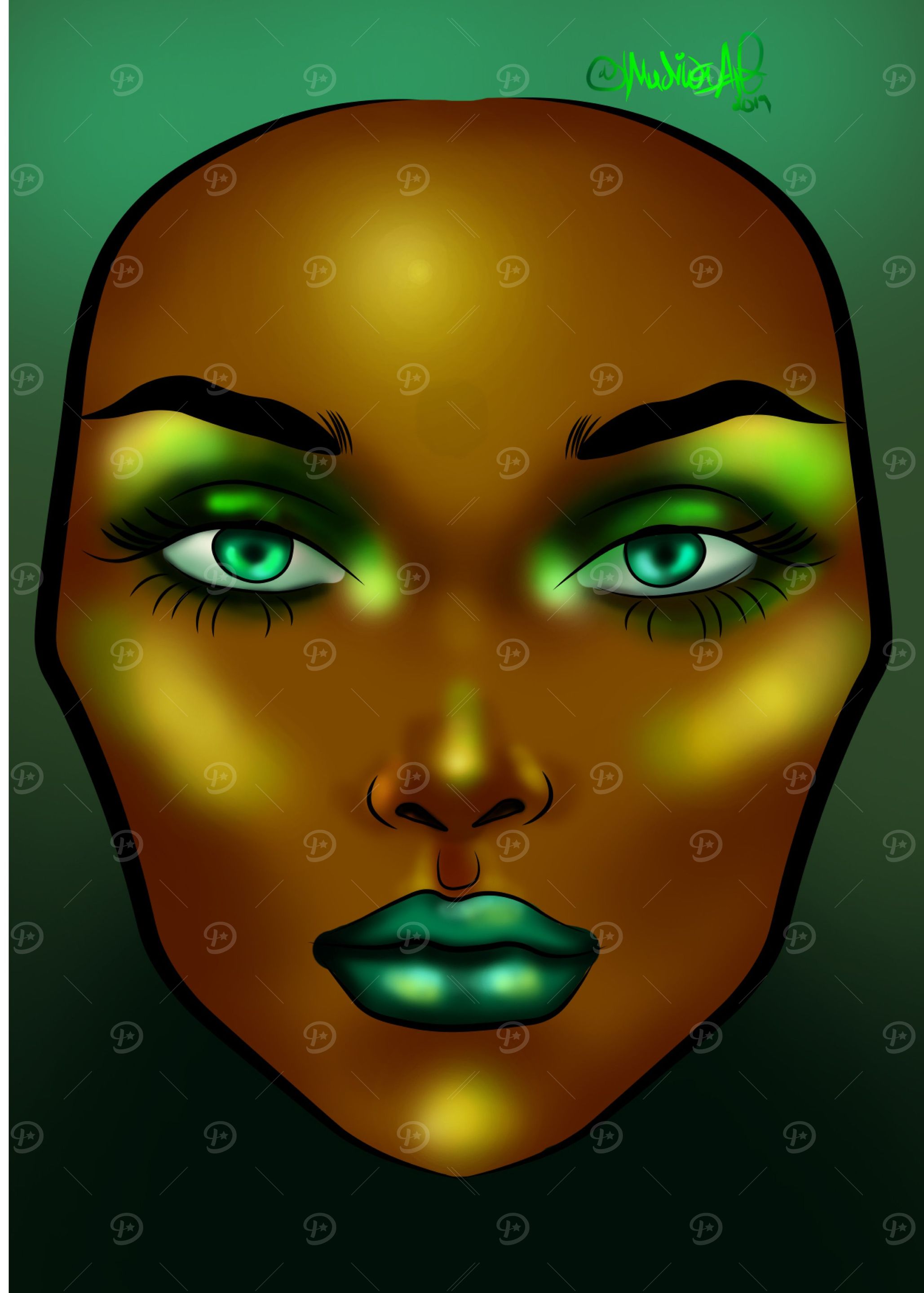 green with envy