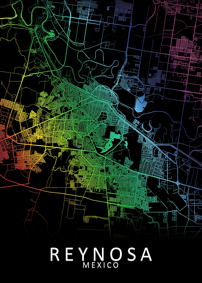 Reynosa Mexico City Map