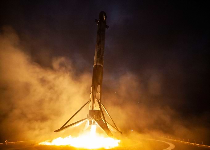 SpaceX Booster Landing