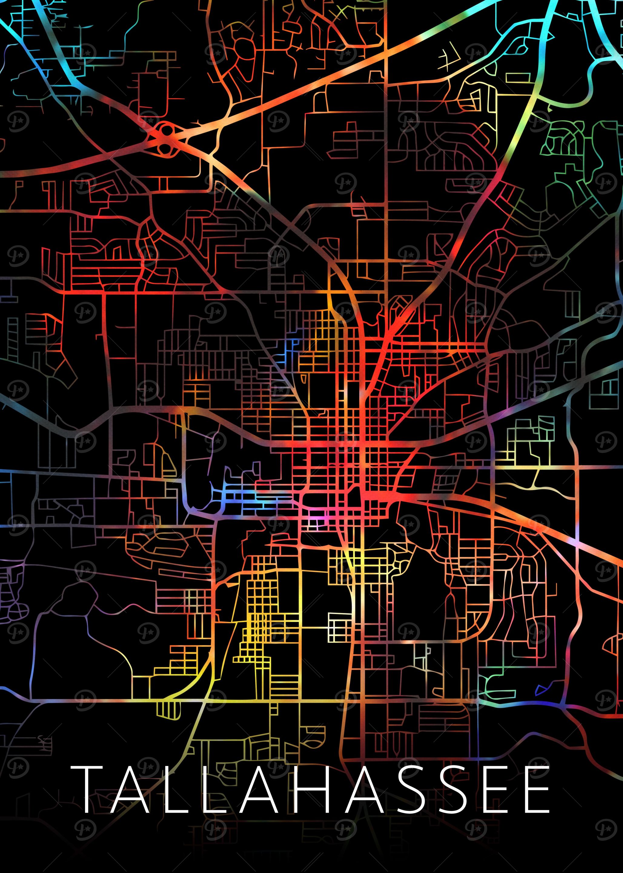 Tallahassee Florida Map