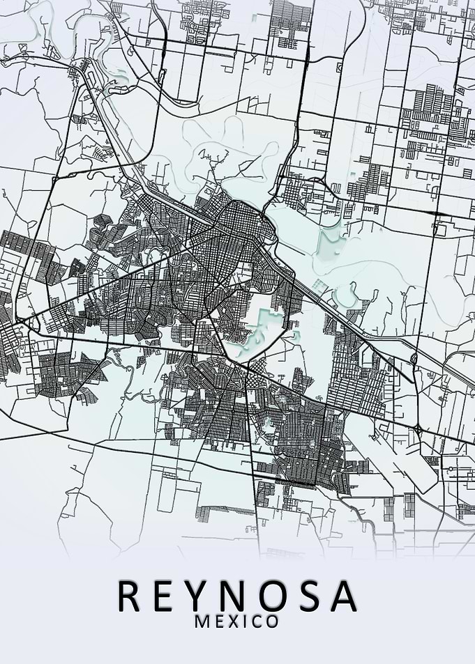 Reynosa Mexico City Map