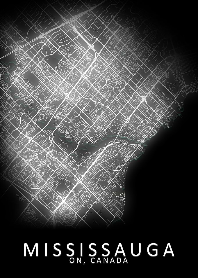 Mississauga Canada Map