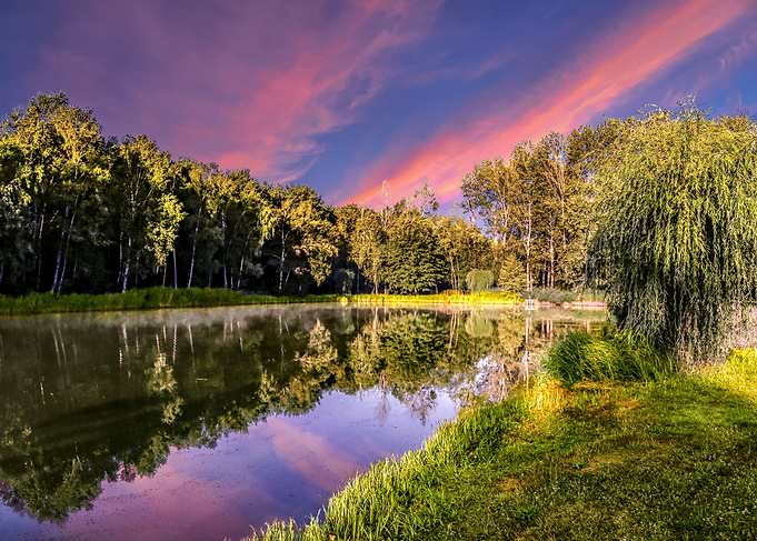 Red Sky in Water