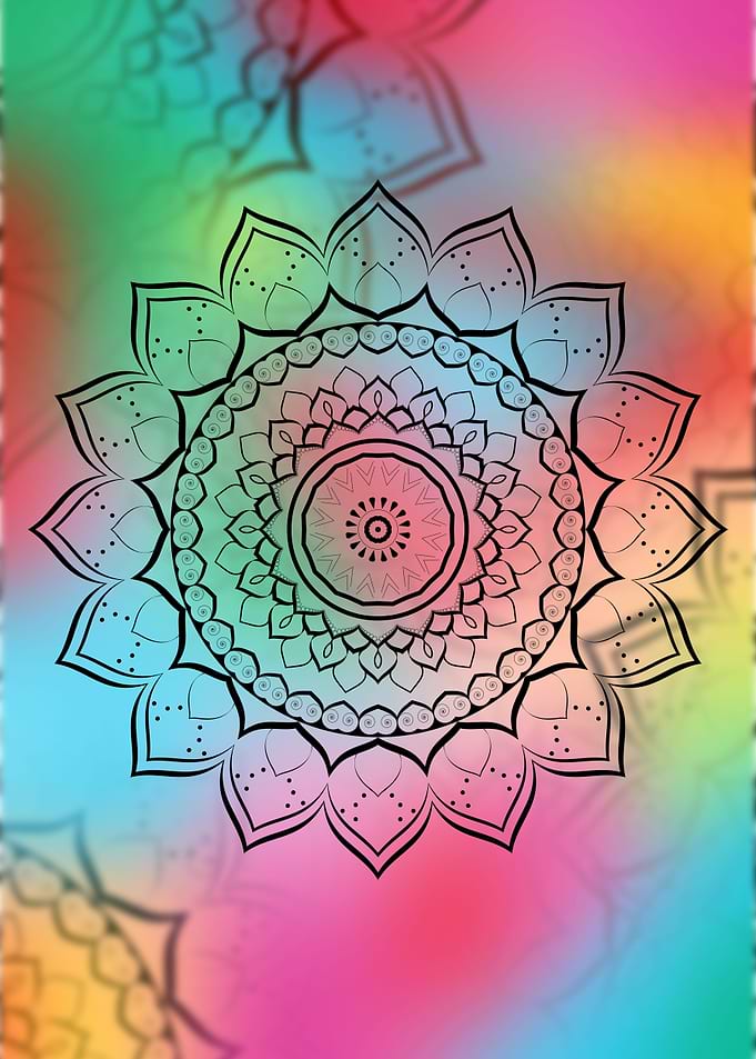 yoga studio mandala