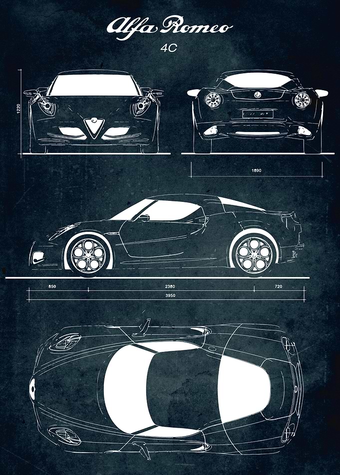 No002 Alfa Romeo 4C