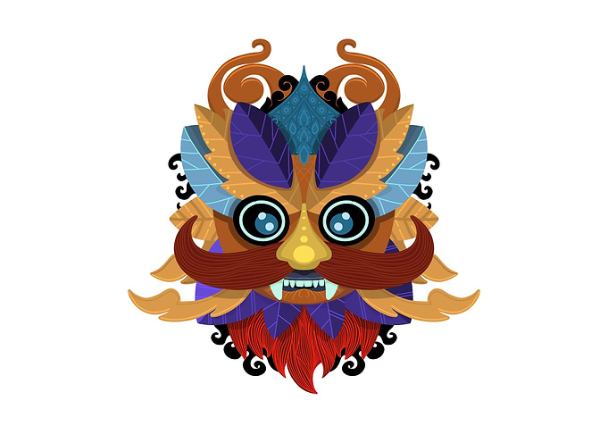 warrior mask