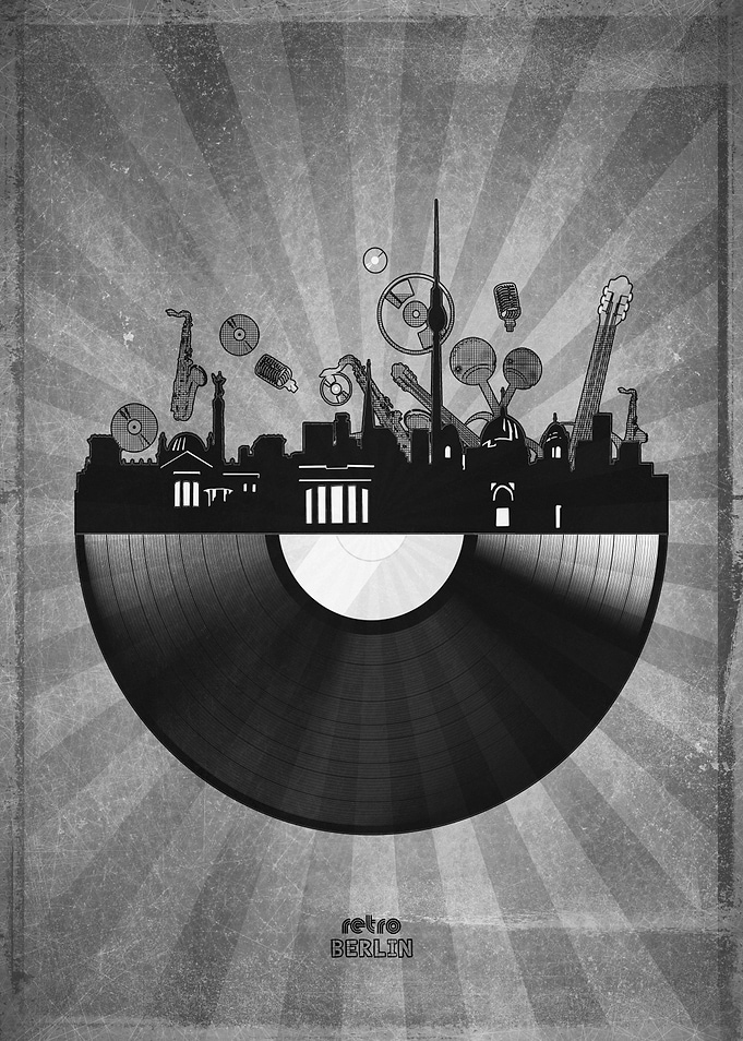 berlin skyline vinyl