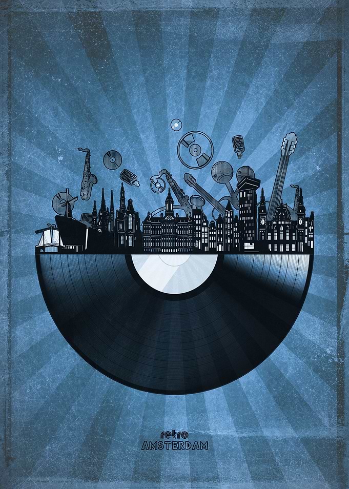 amsterdam skyline vinyl 2