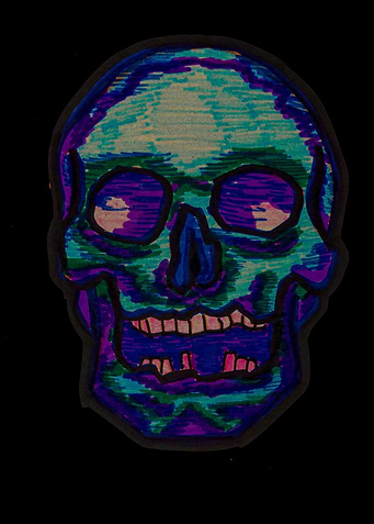 Blue Skull