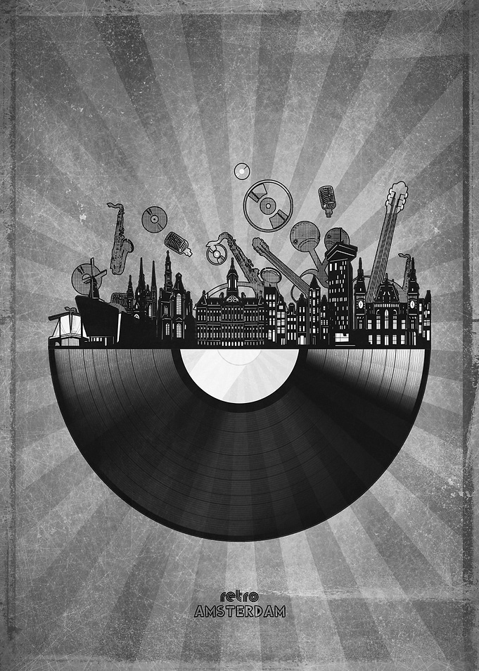 amsterdam skyline vinyl 3
