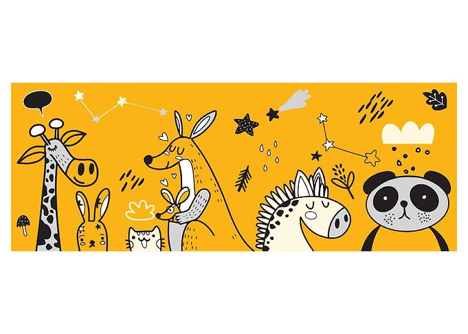 Animal cartoon animal