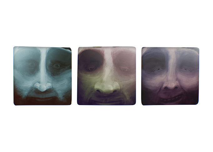 Triple portrait