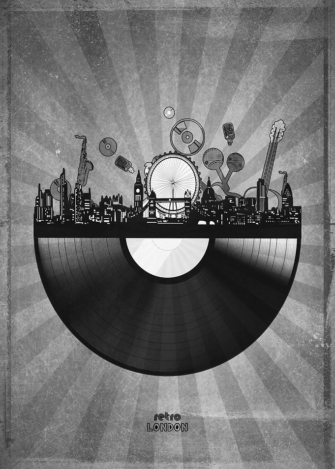 london skyline vinyl 3