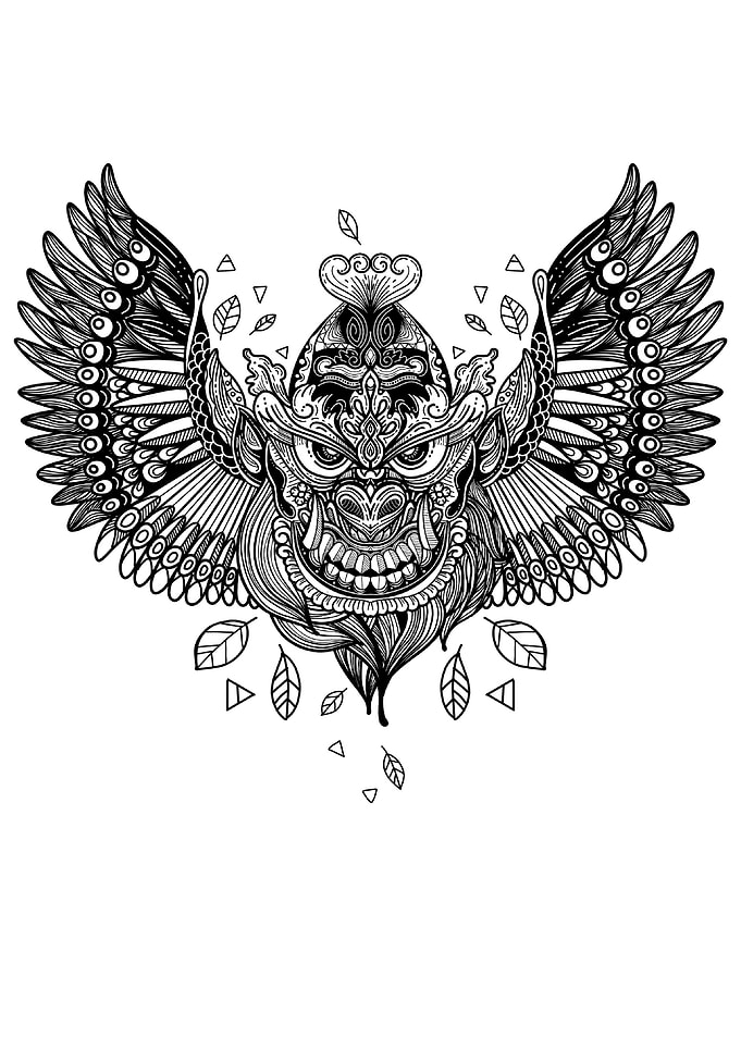 Maori style ornaments