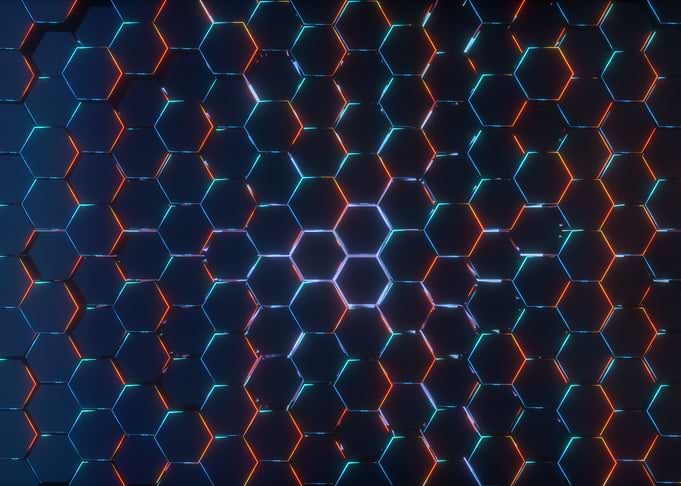 Hexagon background