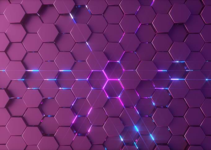 Hexagon background