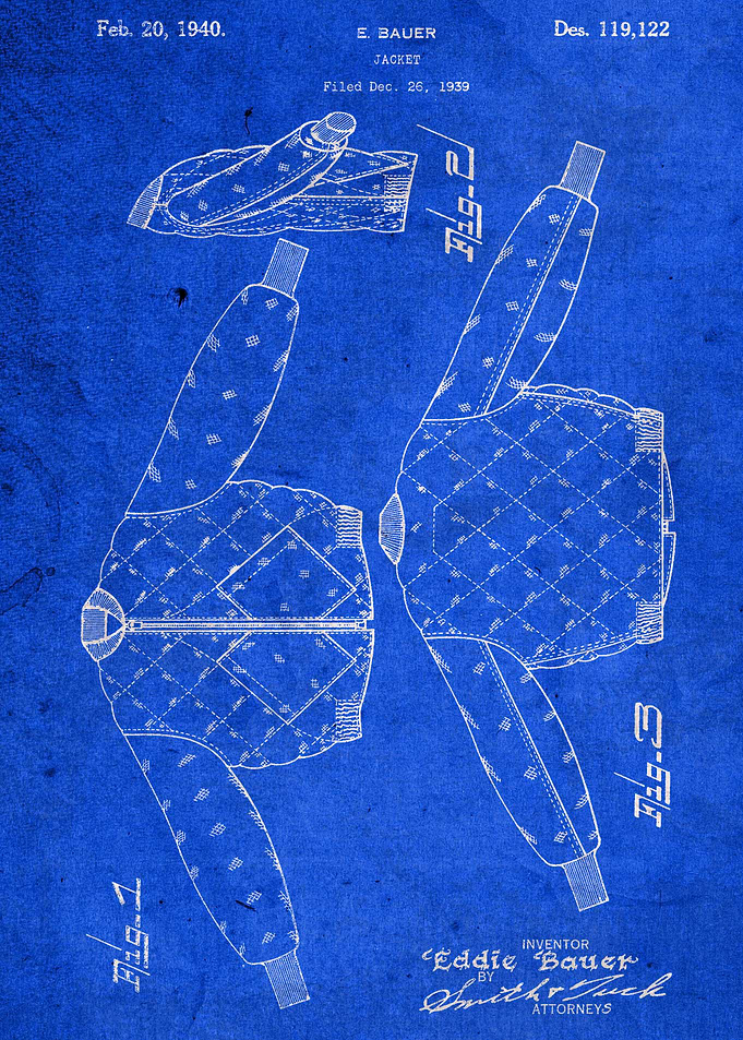 Eddie Bauer Jacket Patent