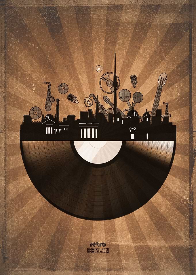 berlin skyline vinyl