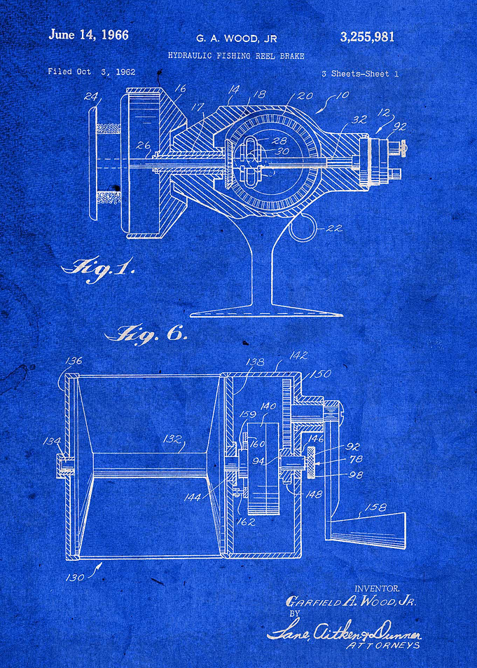Fishing Brake Patent