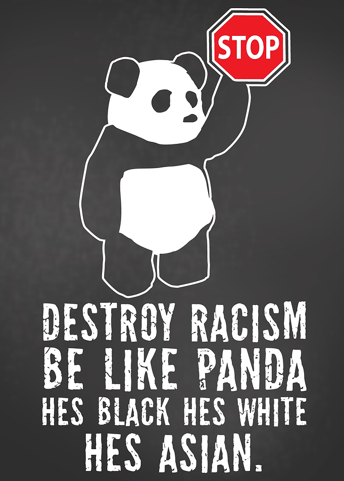 Panda against Racism