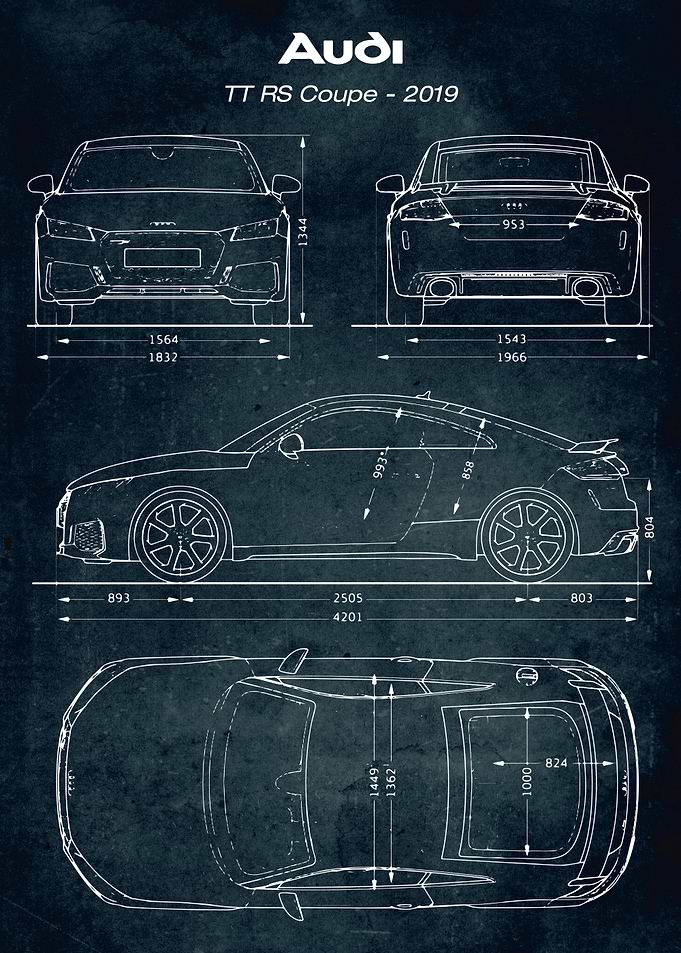 No014 Audi TT RS 2019