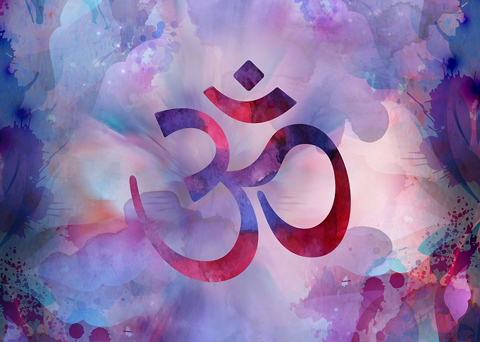 Om Symbol Watercolor