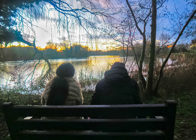 Sunset at The Lake