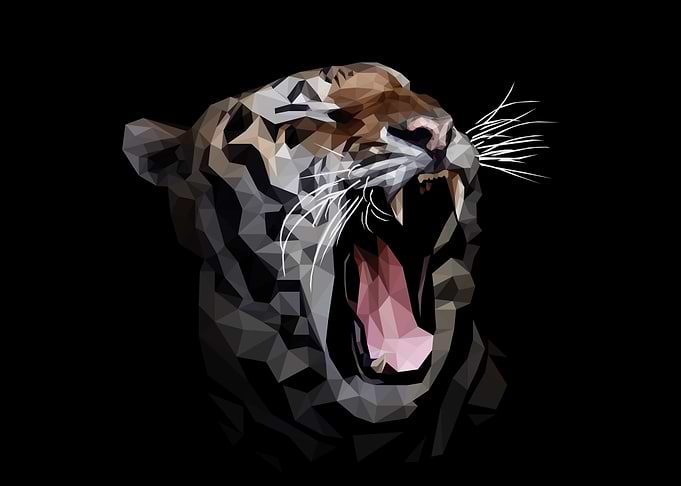 Tiger Low Poly