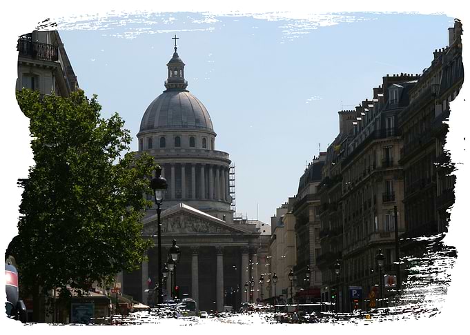 Poster presenting Paris