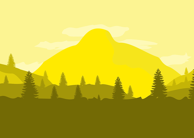 Mountain Flat Landscape