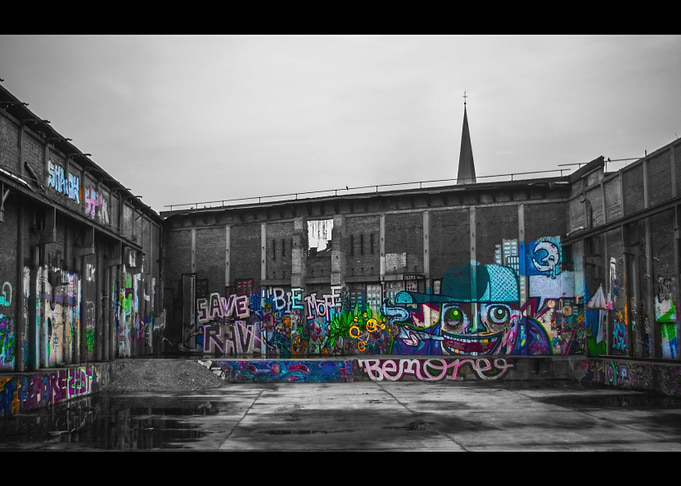 derelict warehouse