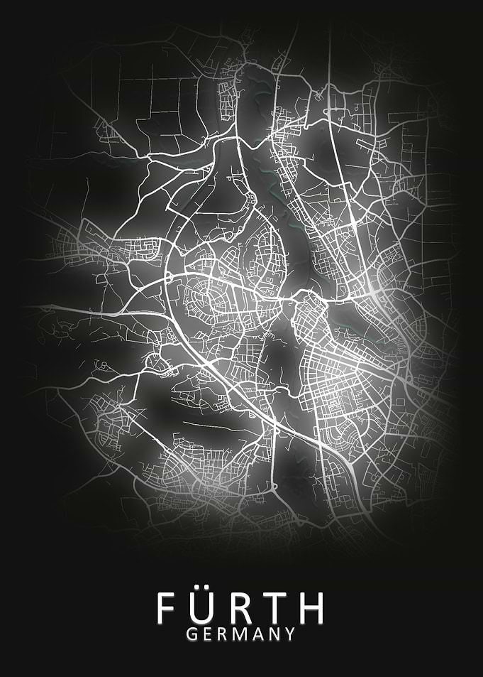 Furth Germany City Map