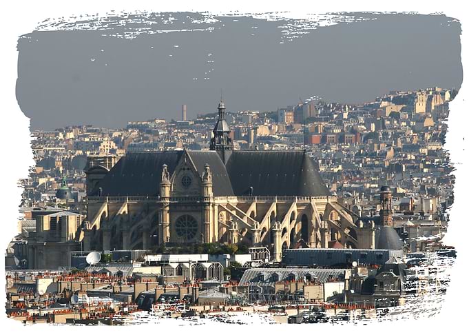 Poster presenting Paris