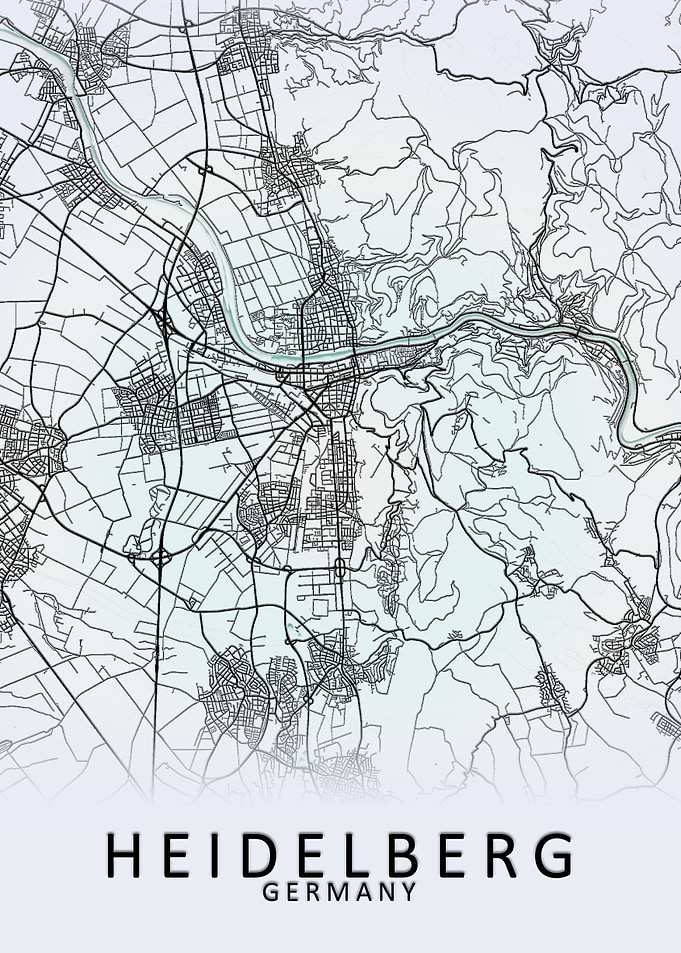 Heidelberg Germany Map
