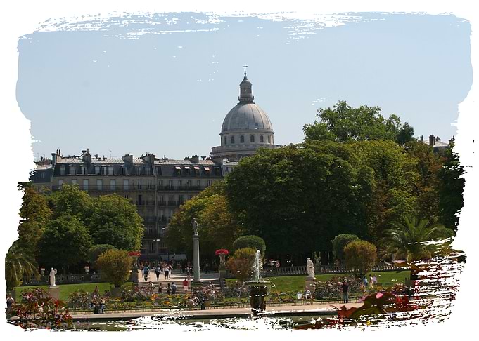 Poster presenting Paris