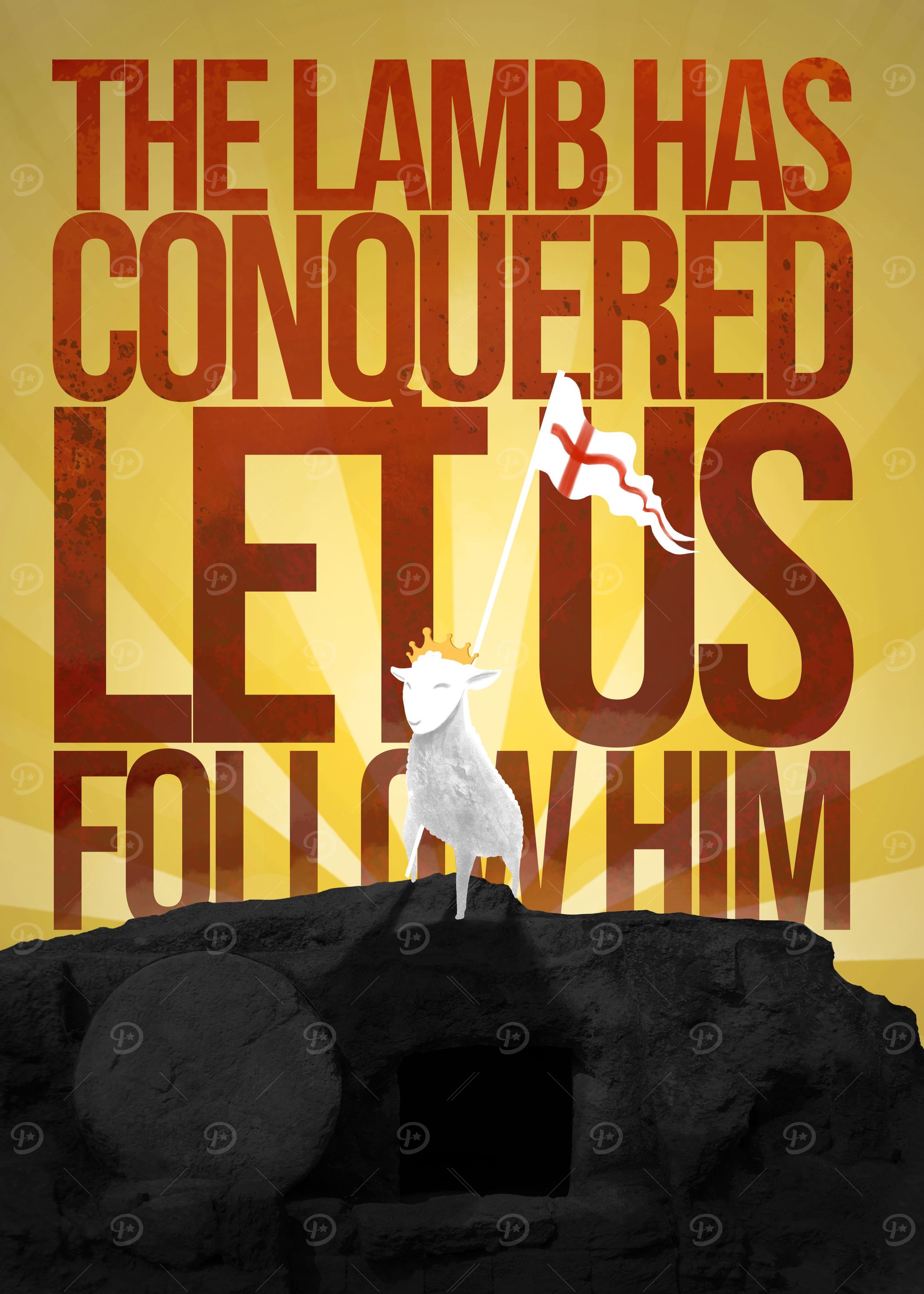 THE LAMB HAS CONQUERED