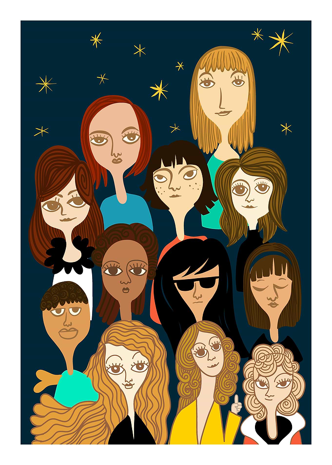 pattern with women