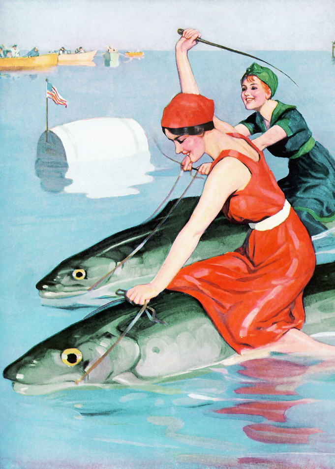 Poisson dAvril Fish Races