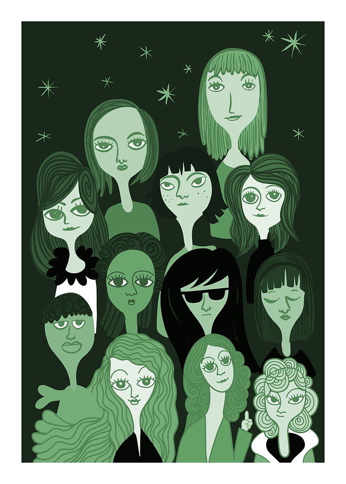 pattern with women