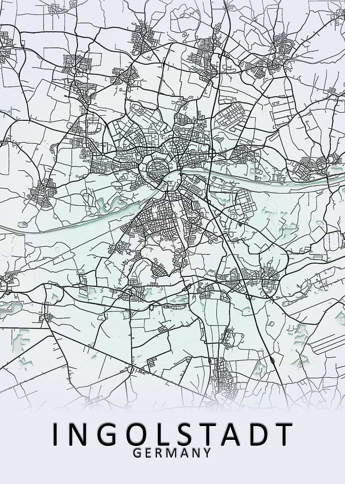 Ingolstadt Germany Map