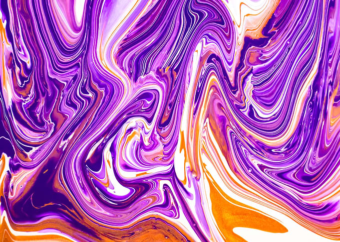 Purple Swirl Pattern