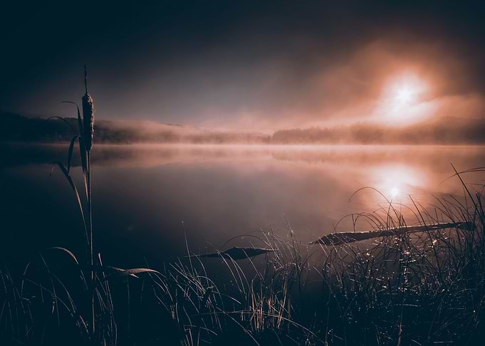 Moody sunrise