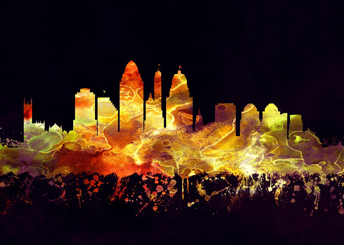 Cincinnati Ohio skyline