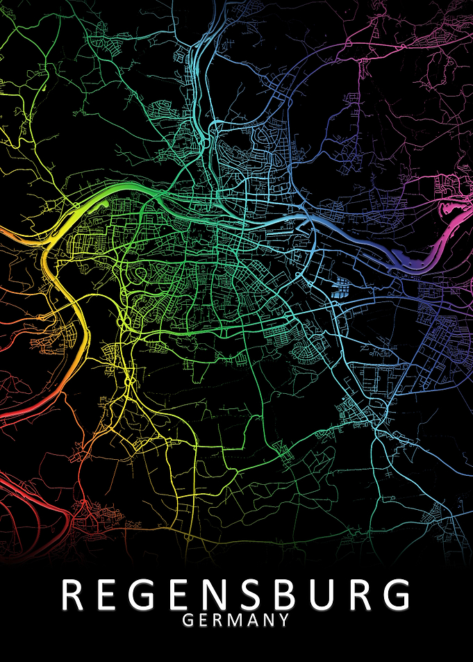 Regensburg Germany Map