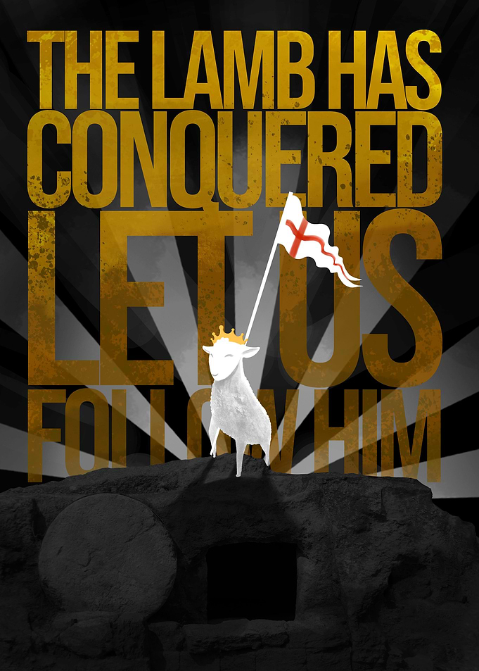 THE LAMB HAS CONQUERED