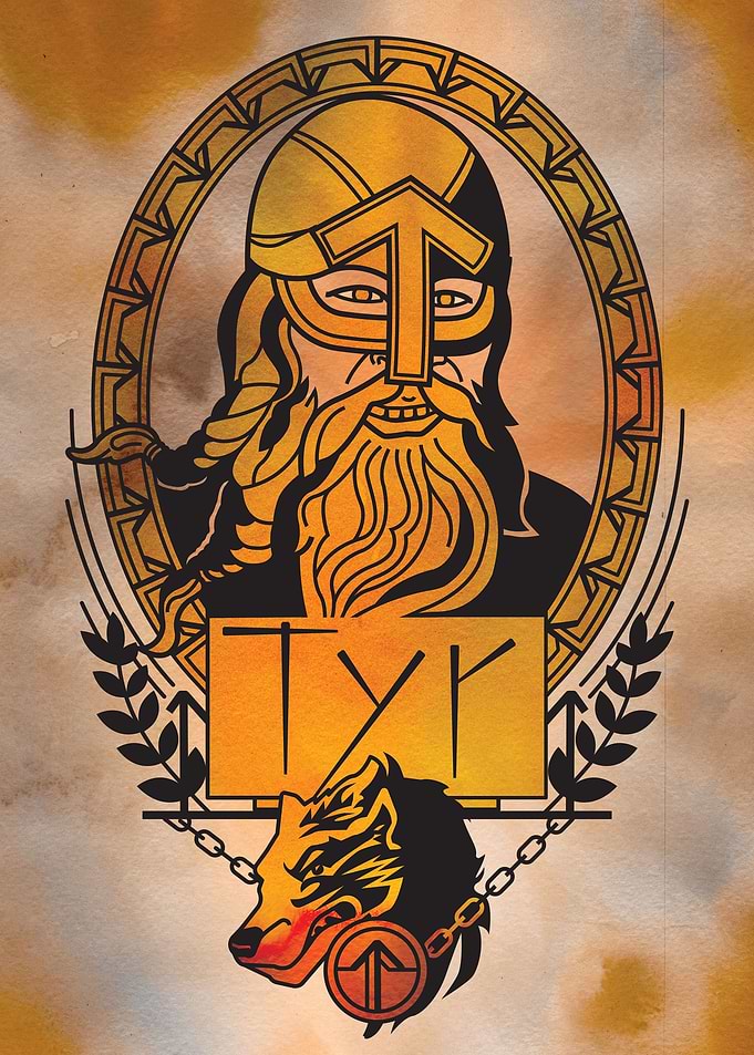 Tyr Norse Viking God
