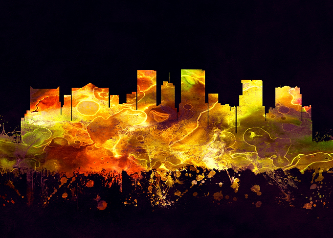 El Paso Texas skyline