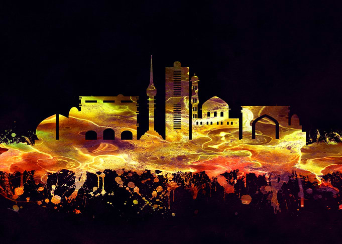 Baghdad Iraq skyline