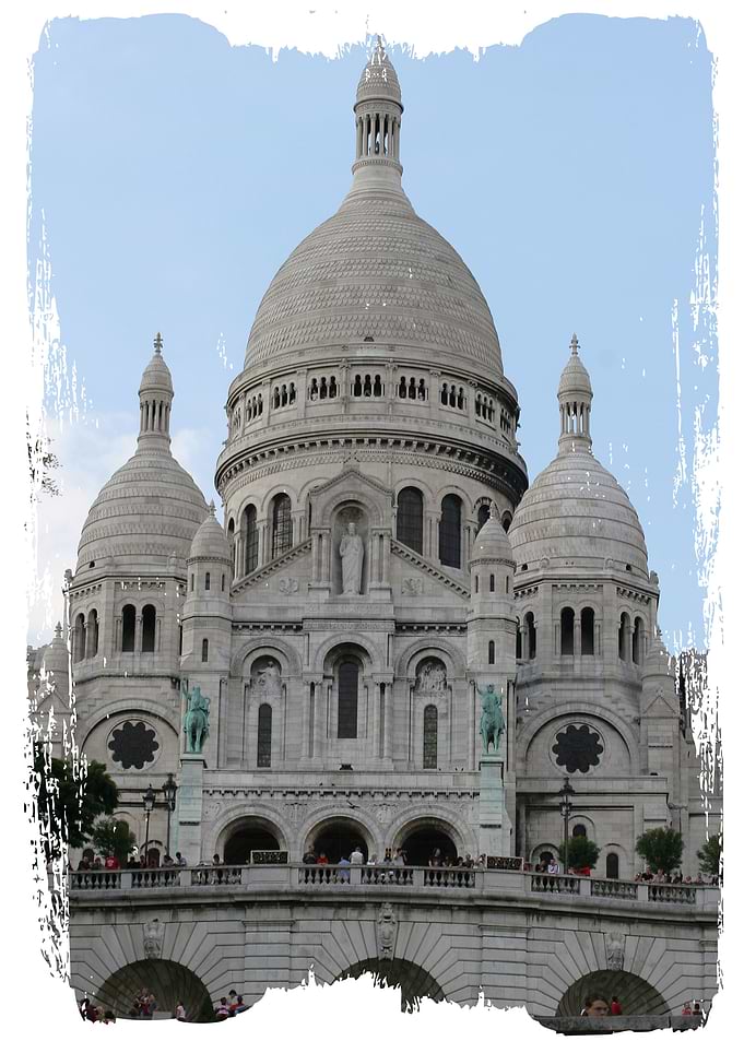 Poster presenting Paris